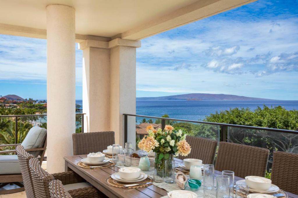 Wailea Apartment | Luxury 3 Bedroom Penthouse with Panoramic Ocean Views at Wailea Beach Villas Complimentary Rental Car WBV-PH412 by KBM Resorts