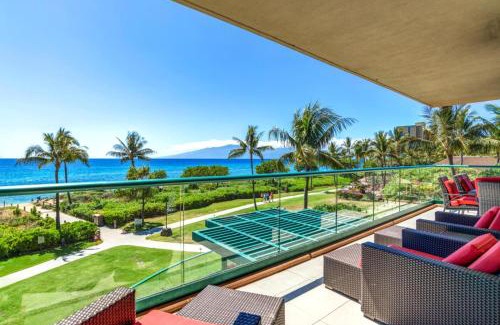 Honokowai Apartment | KBM Resorts 2 FREE CARS Honua Kai Hokulani Oceanfront 6-Bedroom Multi Unit Private BBQ on Balcony HKH-20104