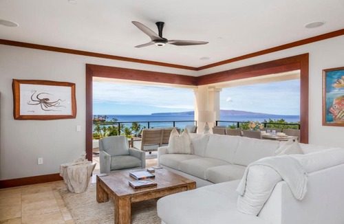 Wailea Apartment | Luxury 3 Bedroom Penthouse with Panoramic Ocean Views at Wailea Beach Villas Complimentary Rental Car WBV-PH412 by KBM Resorts